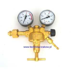 Reduktor AZOT RBAZ-3  Z ZAWORKIEM ODCINAJĄCYM    PERUN