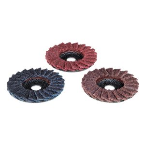 Ściernica wachlarzowa z włókniny ściernej 125x22,2