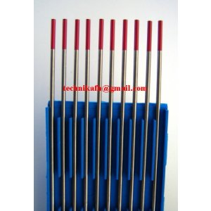 Elektroda wolframowa  fi 1,6 x 175   WT-20  CZERWONA