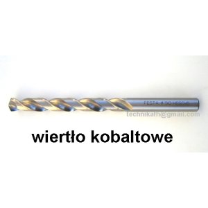 Wiertło kobaltowe fi  5,0 mm  HSSCo5   Professional