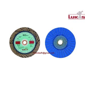 Tarcza listkowa SLTflex 125 /lamelka/ elastyczna z gwintem M14 ziarno cyrkonowe