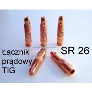 Łącznik prądowy TIG  SR17  SR18  SR26   1szt.