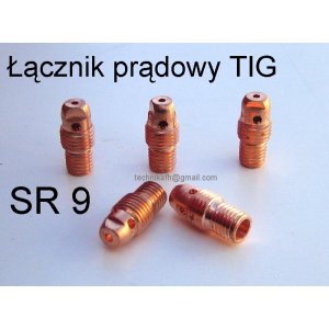 Łącznik prądowy TIG  SR9  SR20   1szt.