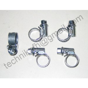 Opaska zaciskowa na wąż 10-16mm  1szt. /nierdzewna/