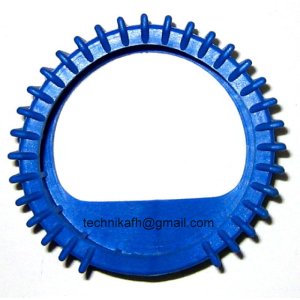 Osłona manometru niebieska