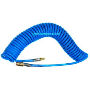 Wąż spiralny poliuretanowy pneumatyczny kompletny 12x8   9m  RECTUS