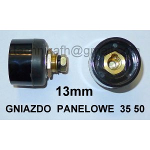 Gniazdo panelowe ŁW/ŁP 35-50  13mm