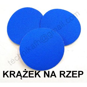 Krążek na rzep  fi 125  PS21FK  ZR  CYRKON  INOX