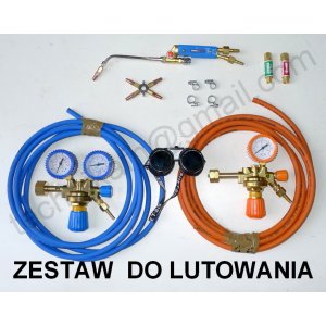 Zestaw do lutowania SHERMAN   propan-butan / tlen   dł.10m