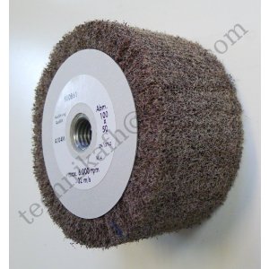 Ściernica garnkowa z włókniny ściernej  100x50xM14   P80-100