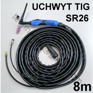 Uchwyt spawalniczy TIG SR-26 dł.8m MAGNUM   