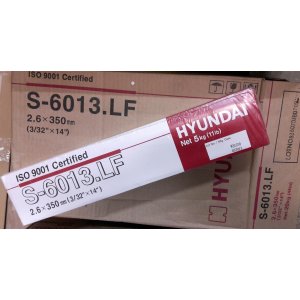 Elektrody rutylowe HYUNDAI 6013  fi 2,6   pacz.5kg  /różowe/
